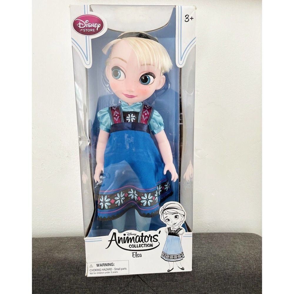Disney Animators' Collection ELSA 16" tall NIB Original Design‎